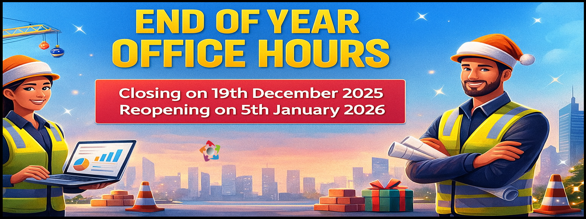 Holidays 19/12/2025 - 05/01/2026